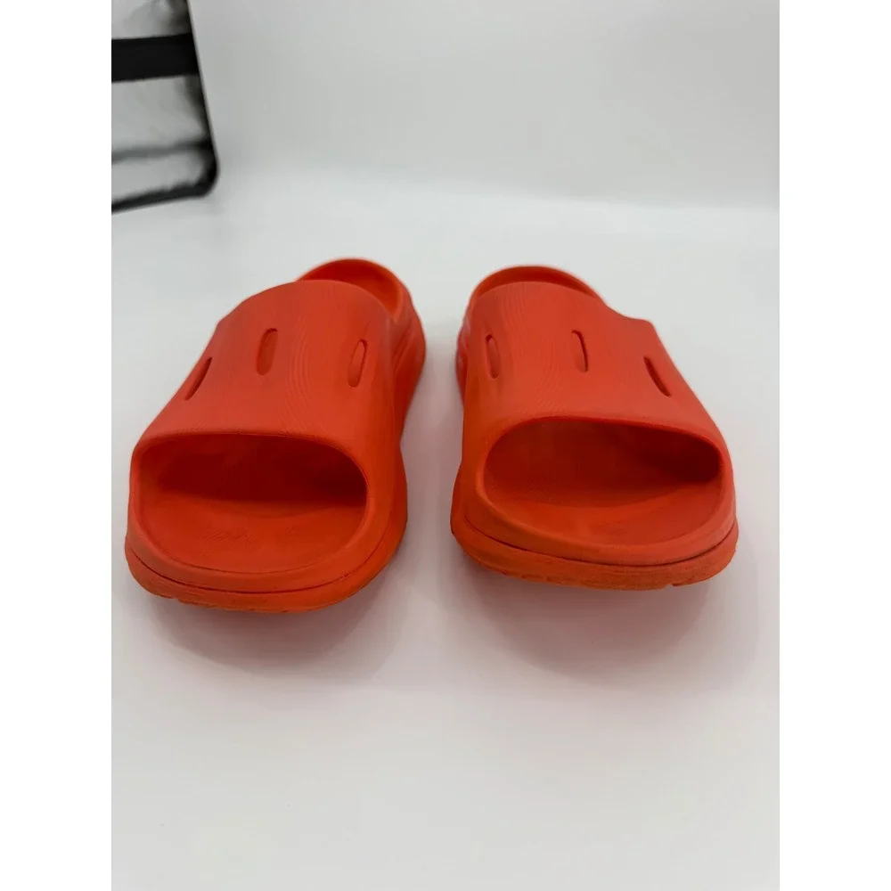 Hoka Ora Recovery Slide 3 Orange Mens Sandals size 14